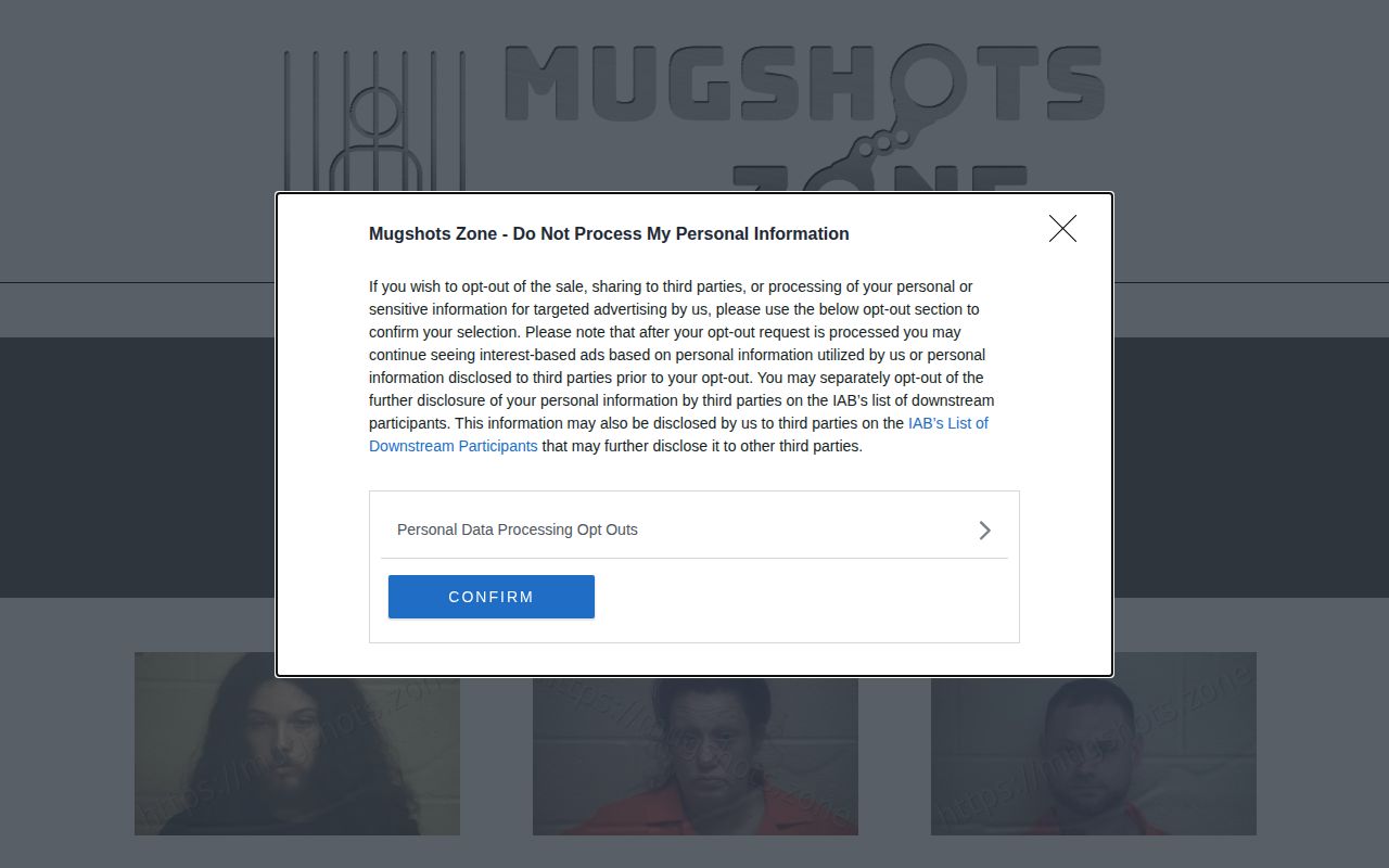 Unofficial Mugshots.zone Webster County page